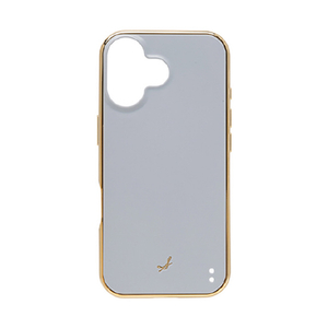 Hamee iPhone17用 耐衝撃ハードケース SALISTY マットカラー パウダーブルー 669-182387-イメージ1