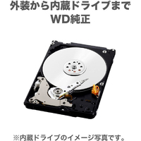 WESTERN DIGITAL WDBYVG0020BBK-JES1 外付けHDD[2TB /ポータブル型] My