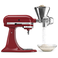 キッチンエイド スタンドミキサー用オールメタルグレインミル KGM