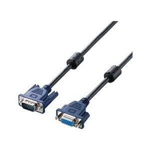 エレコム ディスプレイ延長ケーブル 1.5m CAC-E15BK エレコム ディスプレイ延長ケーブル 1.5m CAC-E15BK