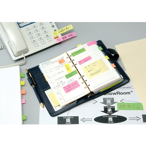 ヤマト メモックロールテープ詰替15mm蛍光紙 レモン 3巻 F029390-RK-15H-LE-イメージ3