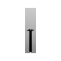 光 アイテック スマートレグ 丸脚 30×200mm 黒 FCM0449-KSM320-1