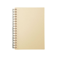 リヒトラブ Mutual オープンリングノート A6 マットイエロー FC394PA-N2671-5