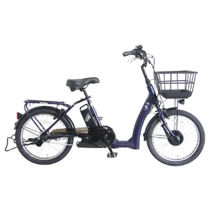 PELTECH ローステップ20型 電動アシスト自転車 内装3段変速 ネイビー TDN-209L-NYB-12AH-イメージ1
