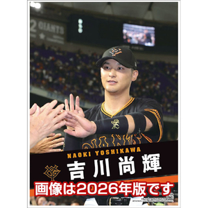 トライエックス 2027年(令和9年)カレンダー　吉川尚輝（読売ジャイアンツ） 2027CL569ﾖｼｶﾜﾅｵｷﾖﾐｳﾘｼﾞﾔｲｱ-イメージ1