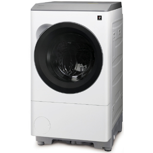 シャープ 【右開き】12kgドラム式洗濯乾燥機 マットホワイト ES-12P1-WR シャープ 【右開き】12kgドラム式洗濯乾燥機 マットホワイト ES-12P1-WR