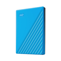 WESTERN DIGITAL 外付けHDD[2TB /ポータブル型] My Passport ブルー WDBYVG0020BBL-JES1