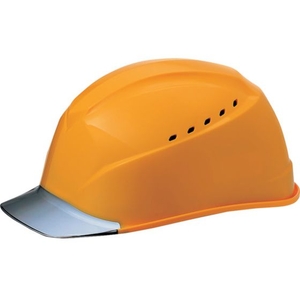 タニザワ エアライトS搭載ヘルメット 透明バイザータイプ・溝付・通気孔付 FC656UF-2546501-イメージ1