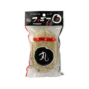 亀の子束子西尾商店 アルミスポンジ フィギア 丸 金 FCJ008S-イメージ1