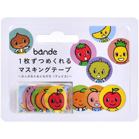 ｂａｎｄｅ ロールステッカー ぷっぷるとおともだち (フェイス) FCN7460-CMR074