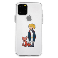 Dparks iPhone 11 Pro用ソフトクリアケース キツネ DS17239I58R