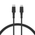 オウルテック 超タフ C to microUSBケーブル(1m) OWL-CBCM10-BK-イメージ1