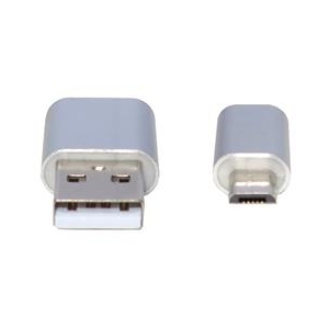 タイムリー 世界最強microUSBケーブル(100cm) MESH MONSTER シルバー MESHMONSTER10MS-イメージ2
