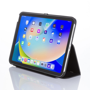 サンワサプライ 第10世代iPad 10．9インチ用ハードケース(スタンドタイプ) ブラック PDA-IPAD1904BK-イメージ5