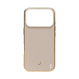 Hamee iPhone17Pro用 耐衝撃ハードケース SALISTY マットカラー グレージュ 669-182400-イメージ1