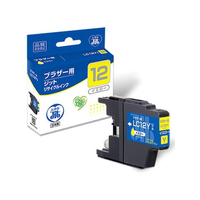ジット ブラザー LC12Yイエロー リサイクルインク FCD915P-JIT-B12Y
