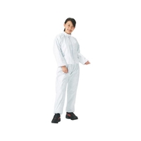 トラスコ中山 タイベック製作業服 立て襟ツーピース XL FC910EK-3363597