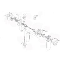 キトー チェーンブロック キトーマイティM3形 CB025用部品 クサリピン クサリピンM3(21／2t)､L4(3t) FC512GC-3901378