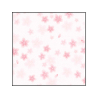タカ印 包装紙 和ごころ桜 半才判(528×750mm) 50枚 FC43138-49-1510
