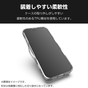エレコム OPPO A3 5G用ハイブリッドケース クリア PM-O242HVCKCR-イメージ6