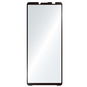 トリニティ Xperia 10 VI/10 V用[FLEX 3D] 黄色くないブルーライト低減 複合フレームガラス ブラック TR-XP245-G3-B3CCBK-イメージ1