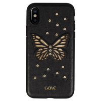 GAZE iPhone XS/X用ケース Glitter バタフライ GZ15240I58