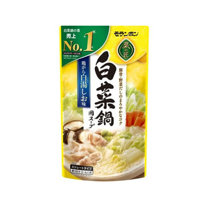 モランボン 菜の匠 白菜鍋用スープ 鶏がら白湯しお味 750g FCE075N-イメージ1