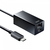 サンワサプライ USB Type-Cハブ付き ギガビットLANアダプタ ブラック USB-3TCH32BK-イメージ1