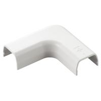 エレコム モールパーツ LD-GAF1MWH用接続ユニット/曲ガリ(幅16mm) ホワイト LD-GAFM1MWH