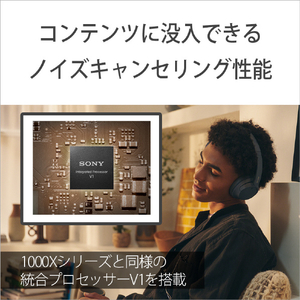 SONY ワイヤレスノイズキャンセリングステレオヘッドセット ブラック WH-CH720N B-イメージ4