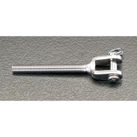 エスコ 止め金具 左・雄ねじ ステンレス製 M5×41mm FCY8475-EA638RT-11