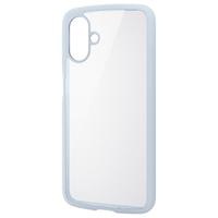 エレコム Galaxy A25 5G用TOUGH SLIM LITE ハイブリッドケース フレームカラー ライトブルー PM-G253TSLFCBU