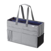 サンワサプライ ミーティングバッグ(15．6インチワイド対応) グレー BAG-TW7GY