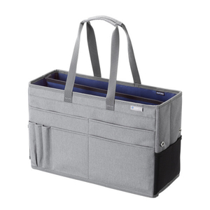 サンワサプライ ミーティングバッグ(15．6インチワイド対応) グレー BAG-TW7GY-イメージ1