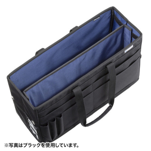 サンワサプライ ミーティングバッグ(15．6インチワイド対応) グレー BAG-TW7GY-イメージ10