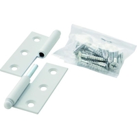 トラスコ中山 TRUSCO スチール製抜き差し蝶番 左用 (1組(袋)=2個入) FC842EW-3007065