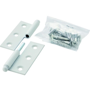 トラスコ中山 TRUSCO スチール製抜き差し蝶番 左用 (1組(袋)=2個入) FC842EW-3007065-イメージ1