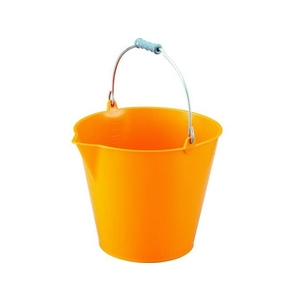 トラスコ中山 ソフトバケット 14L オレンジ FC766JK-4217799-イメージ1