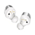 ゼンハイザー イヤホン MOMENTUM True Wireless 4 White Silver MTW4-WHITE-SILVER-イメージ3