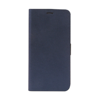 Zenus iPhone XS Max用Metallic Diary ネイビー Z14241I65