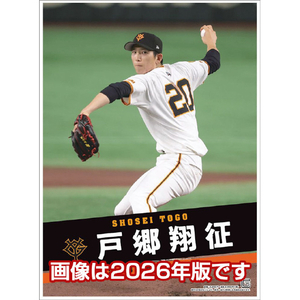 トライエックス 2027年(令和9年)カレンダー　戸郷翔征（読売ジャイアンツ） 2027CL571ﾄｺﾞｳｼﾖｳｾｲﾖﾐｳﾘｼﾞﾔ-イメージ1