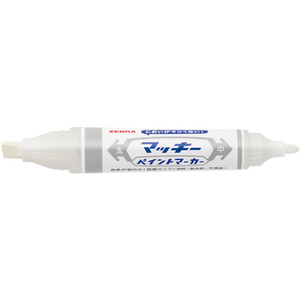 ゼブラ マッキーペイントマーカー 太字／中字 白 F945224-YYT20-W-イメージ2