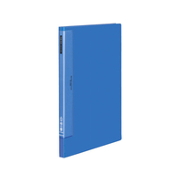 コクヨ クリヤーブック ウェーブカット A3縦 40P 青 4冊 FC03471-ﾗ-T573B