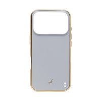 Hamee iPhone17Pro用 耐衝撃ハードケース SALISTY マットカラー パウダーブルー 669-182417