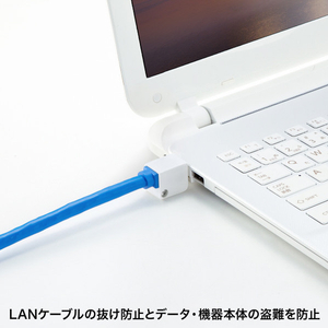 サンワサプライ LANケーブルロック(特殊レンチタイプ) SL-93-イメージ2