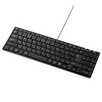 サンワサプライ 静音スリムキーボード ブラック SKB-SL19BK