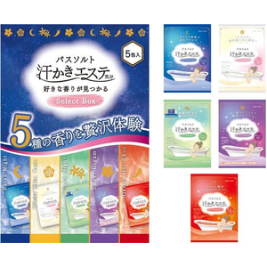 マックス 汗かきエステ気分 分包セレクトボックス 5包入 FCE688M-イメージ2