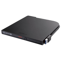 バッファロー USB3．2(Gen1)対応 ポータブルDVDドライブ 書込ソフト添付 ブラック DVSMPTCV8U3BKB