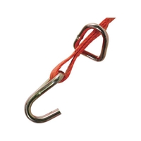 トラスコ中山 TRUSCO ベルト荷締機ワイドハンドル 25mm幅 300kg J+Dリング 0.34.50.35-Jフックタイプ FC932GX-2082601