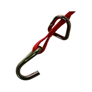トラスコ中山 TRUSCO ベルト荷締機ワイドハンドル 25mm幅 300kg J+Dリング 0.34.50.35-Jフックタイプ FC932GX-2082601-イメージ2